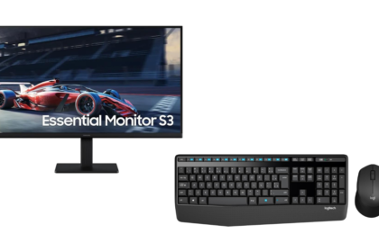 Aproveite na Amazon: Monitor Samsung 100Hz e combo Logitech em promoção