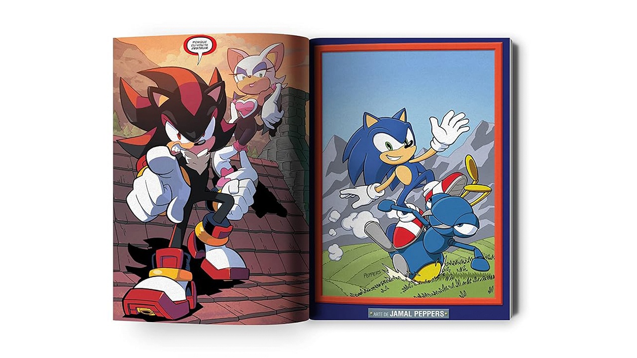 Corra: HQs do Sonic em promoção na Amazon com vários volumes