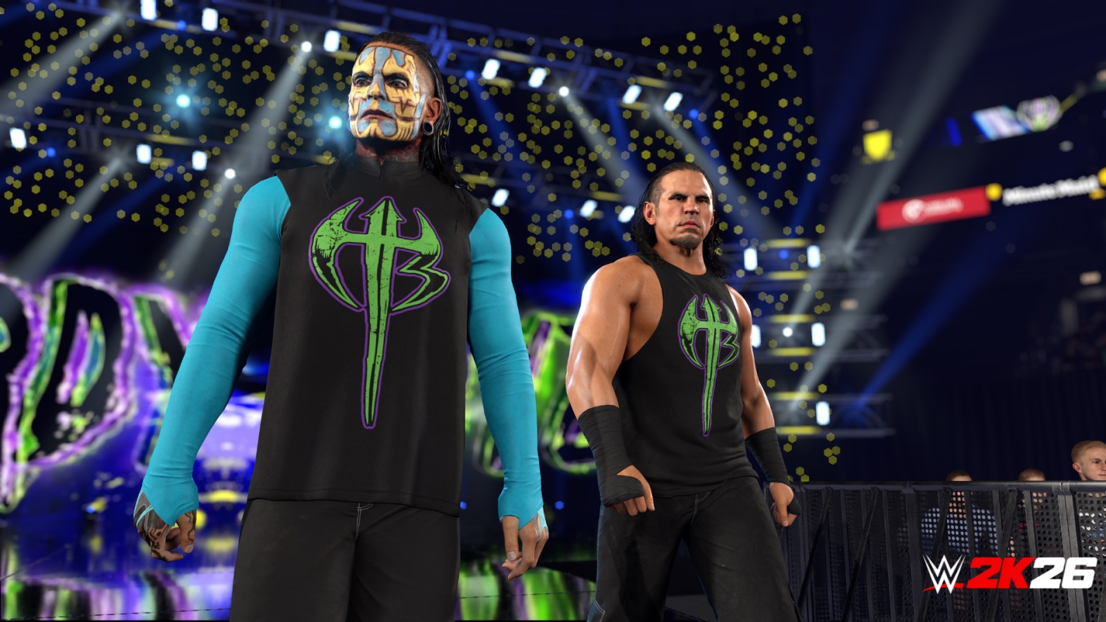 WWE 2K26: Season 4 do Ringside Pass traz The Hardy Boyz, Jelly Roll e Lady Shani
