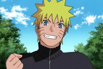 Arte antiga de Kishimoto mostra Naruto com uniforme de jounin colorido