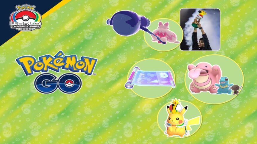 Ganhe itens em Pokémon GO com Twitch Drops no Mundial 2026