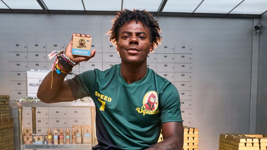 IShowSpeed e Dr. Squatch escondem US$1 milhão em caça global com latidos
