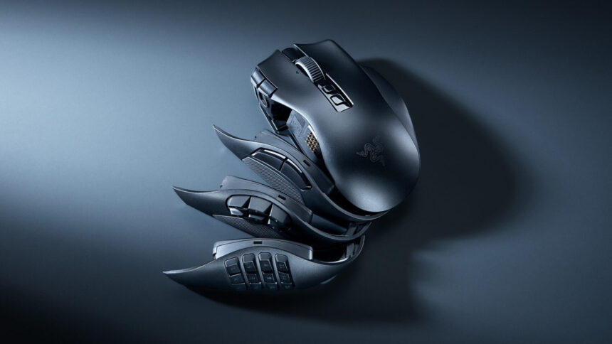 Razer apresenta Naga V3 Pro com 23 botões e placas intercambiáveis