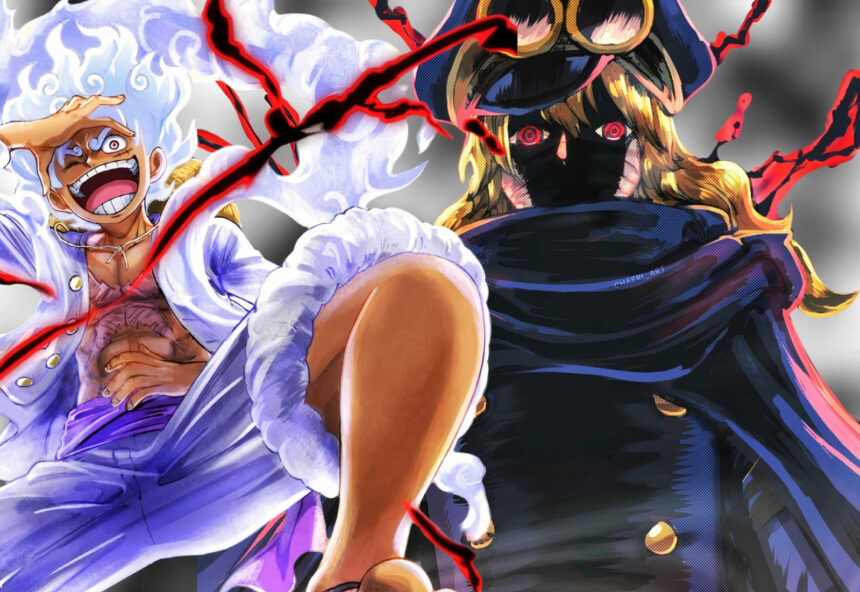 Spoilers de One Piece 1190 revelam choque entre Luffy, Scopper Gaban e Imu