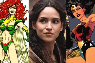 Adria Arjona aceita aposta de US$500 sobre ser Mulher-Maravilha no novo Superman