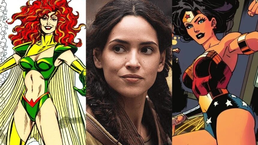 Adria Arjona aceita aposta de US$500 sobre ser Mulher-Maravilha no novo Superman