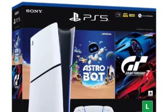 Amazon reduz preço do PS5 com Astro Bot e Gran Turismo 7
