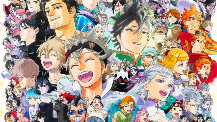Black Clover lança artbook digital com ilustrações inéditas em 10 de novembro