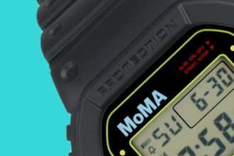Casio lança G-Shock DW-5600 'MoMA' limitado inspirado em calculadora de 1984