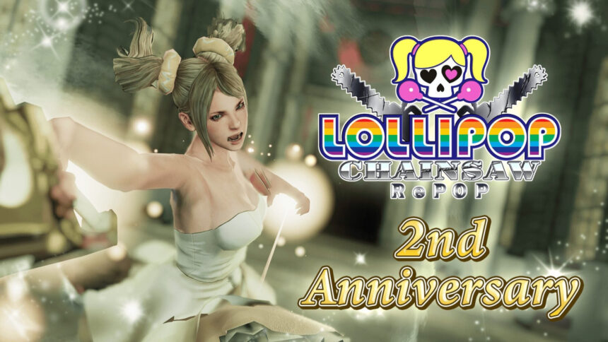 Lollipop Chainsaw RePOP ganha traje Party Dress grátis no 2º aniversário