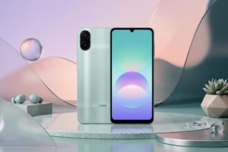 Samsung lança Galaxy A08 na Malásia com bateria maior e IA